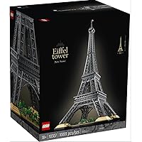 LEGO Brand Toy Building Block Set - LEGO Eiffel Tower 10001 Pieces, Unique Building Experience for Ages 36 and Up