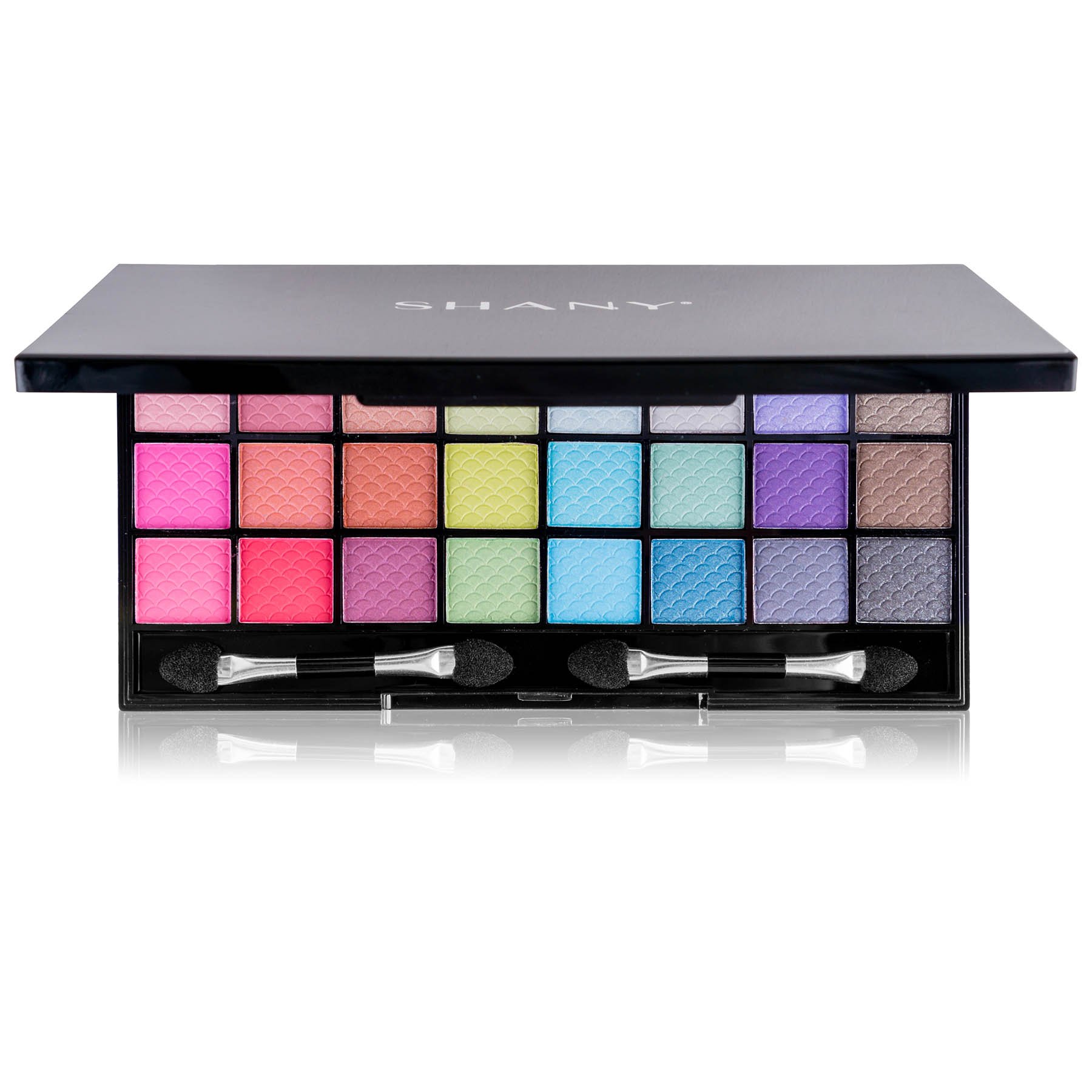 SHANY Classy & Sassy All-in-One Makeup Kit with Mirror, Applicators, 24 Eye Shadows, 18 Lip Glosses, 2 Blushes, and 1 Bronzer.