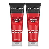 Red Enhancing Shampoo & Conditioner Bundle, Radiant Red Shampoo & Conditioner for Red Hair, Helps Enhance Red Hair Shades, with Pomegranate and Vitamin E