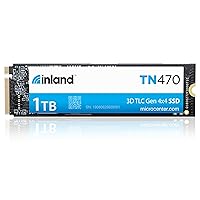 Inland TN470 SSD 1TB Gen4 NVMe M.2 Internal Gaming Solid State Drive, Up to 7,300MB/s, Storage and Memory for Laptop & PC Desktop