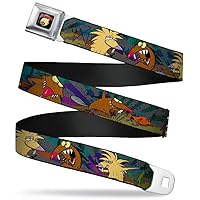 Seatbelt Belt - Daggett & Norbert Poses3 Rays Grays/Multi Color - 1.0