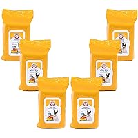 Arm & Hammer for Pets Heavy Duty Multipurpose Bath Wipes for Dogs | All Purpose Dog Wipes Remove Smell & Refresh Skin for Pets | Fruity Mango, Hundred Count - 6 Pack of Pet Wipes