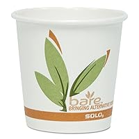 SOLO CUPS 370RC Bare Eco-Forward PCF Hot Drink Cups, Paper, 10 oz, 1,000/Carton