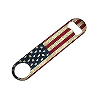Rogue River Tactical USA Flag Speed Bottle Opener Heavy Duty Gift Patriotic United State Of America Vintage Rustic