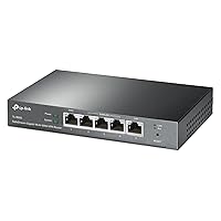 TP-Link SafeStream Busniess Gigabit Multi-WAN VPN Router, Supports IPsec/PPTP/L2TP, Up to 20 Ipsec VPN Tunnels, Easy Management (ER605)