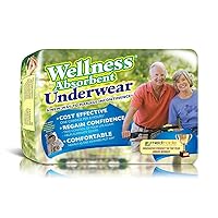 Unique Wellness Absorbent Underwear (Pull-Ups) Size Medium (19