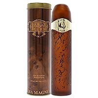 Magnum Gold By Cuba For Men, Eau De Toilette Spray, 4.3-Ounce Bottle