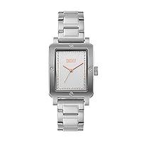 DKNY City Rivet Women's Watch with Stainless Steel or Leather Band