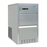 SPT IM-441C 44 lbs Automatic Stainless Steel Ice Maker