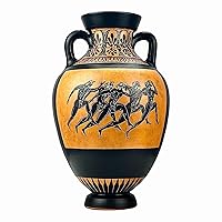 Panathenaic Prize Amphora Runners Ancient Greek Vase Pottery Goddess Athena Copy