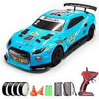 Goolsky RC Drift Car, 1:14 Scale Remote Control Car, 4WD 25KM/H High Speed  RC Racing Car for Adults and Kids, 2.4GHz RC Cars with LED Lights, Drifting