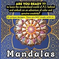 Little book -1- Mandalas: 20 unique designs. They are NOT made with A.I.