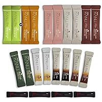 CUTIE MANGO Maxim KANU Premium Korean Instant Coffee Sampler Latte & Americano Assortment Café Style Camping Party Easy-to-Mix Single Serve Packets 20 Variety Pack
