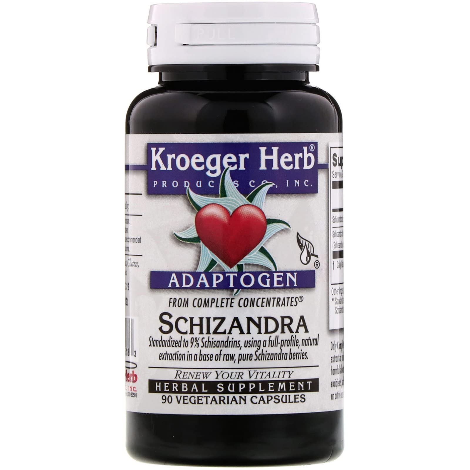 Kroeger Herb Schizandra Complete 90 Cap