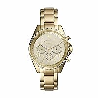 Fossil Women's Modern Courier Stainless Steel Chronograph Dress Quartz Watch