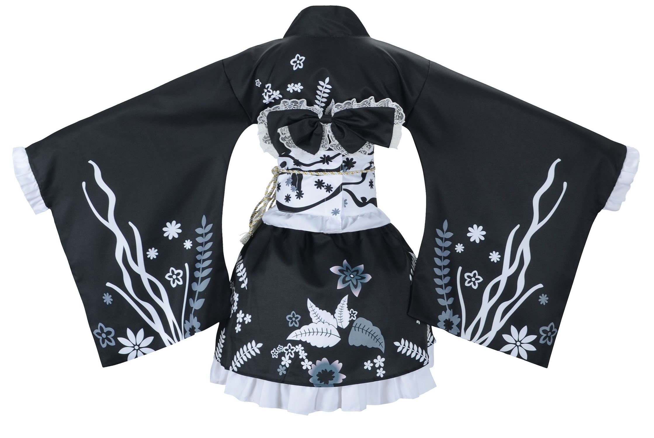 Sexy Geisha Outfit Japanese Anime Kimono Dress Naughty Shrine Maiden C –  YOMORIO
