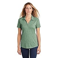 Women's PosiCharge Tri-Blend Wicking Polo Shirt LST405