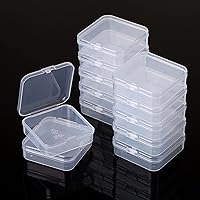 Mr. Pen- Small Plastic Containers, Clear, 12 pcs, Small Bead Organizer, Small Containers for Organizing, Bead Containers, Small Plastic Box, Mini Containers, Small Plastic Storage Containers.