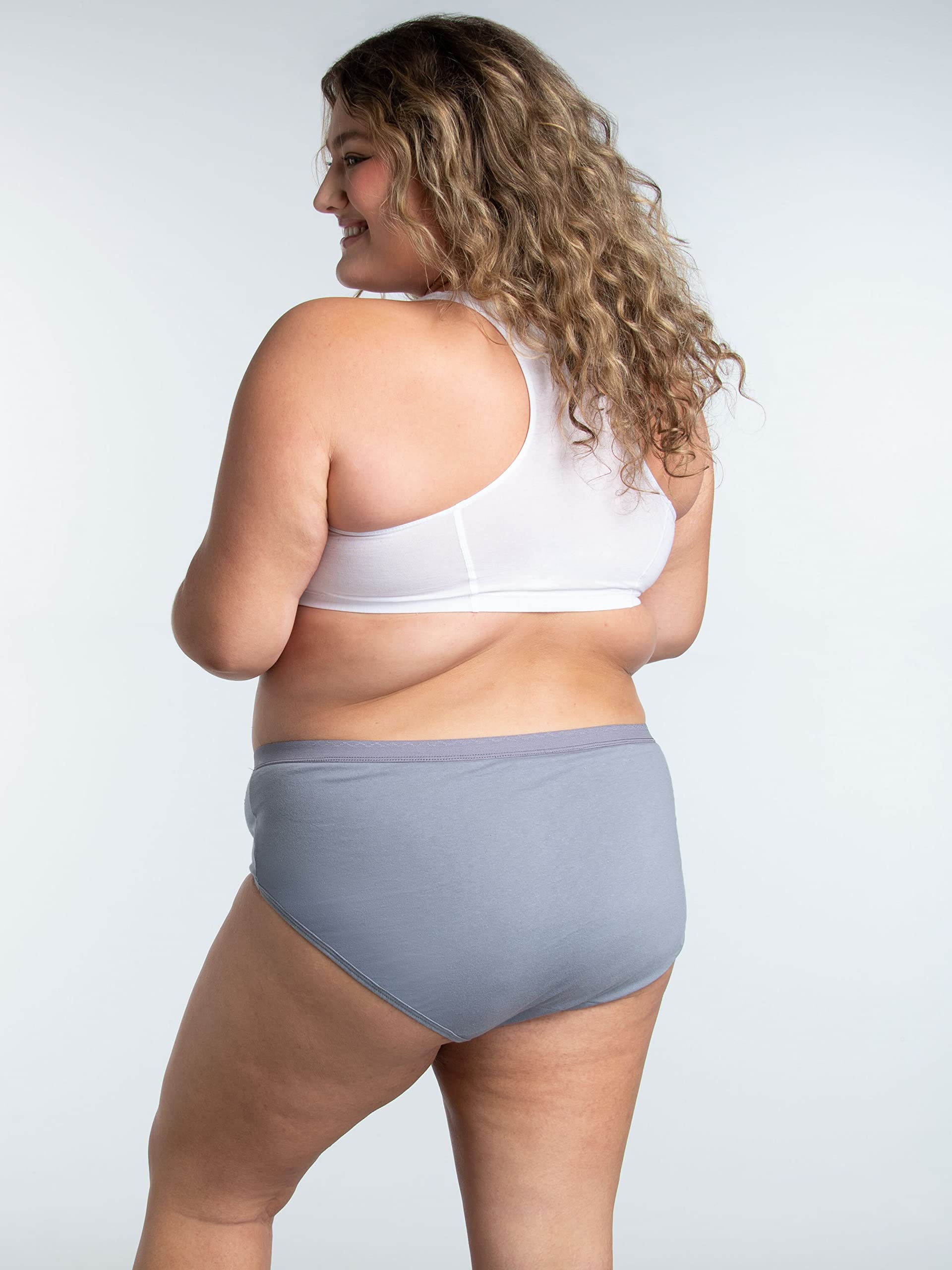Fruit of the Loom Women's Fit for Me Plus Size Underwear