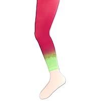Jefferies Socks Girls 2-6X Dip Dye Footless Tights