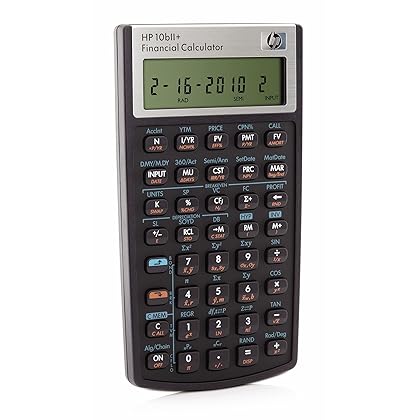 HP 10bII+ Financial Calculator (NW239AA)