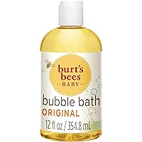 Burt’s Bees Baby Bubble Bath, Tear Free Baby Wash, 12 Fluid Ounces