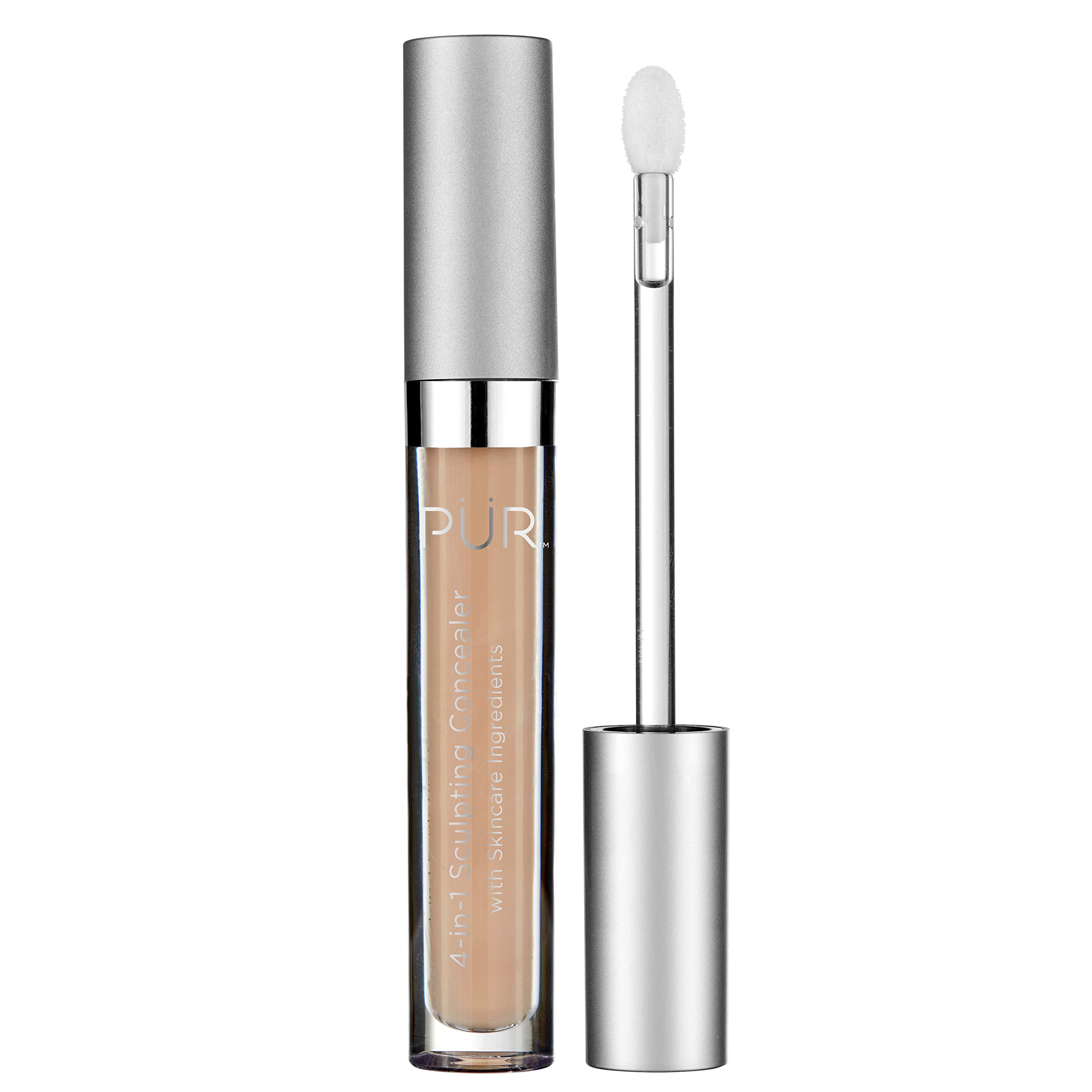 PÜR 4-in-1 Sculpting Concealer, Moisturizing Formula, Covers Imperfections, Lightweight medium to full coverage, Revitalizes Complexion, Cruelty-Free, Gluten Free