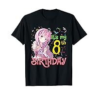 It's My 8th Birthday 8 Year Old Japanese Kawaii Anime Gift T-Shirt