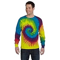 Cd2000 5.4 Oz., 100% Cotton Long Sleeve Tie Dyed T-shirt