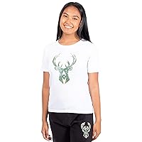 Ultra Game NBA Women's Soft Vintage Distressed Graphics T-Shirt