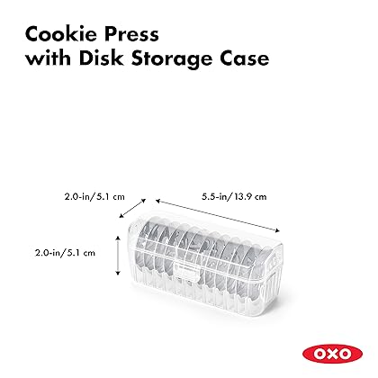 OXO Good Grips 14-Piece Cookie Press Set