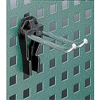 Stahlwille 80320060 Twin Hook, Size 2, 50mm x 40mm Dimensions, Use for Perforated Panel No 8002, Mobile Workbench No WB620 and Tool Trolleys No 95, 95VA, 98VA, Made in Germany