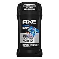 AXE Antiperspirant Stick for Men Anarchy 48 Hour Sweat and Odor Protection for Long Lasting Freshness, Dark Pomegranate & Sandalwood Men's Deodorant 2.7 oz