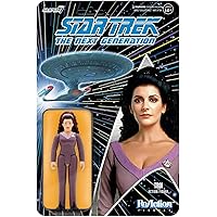 Super7 Star Trek: The Next Generation Counselor TROI - 3.75 in Scale Reaction Figure