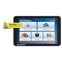 Rand McNally TND Tablet 85 8-inch GPS Truck Navigator with Built-in Dash Cam, Easy-to-Read Display and Custom Truck Routing, Black