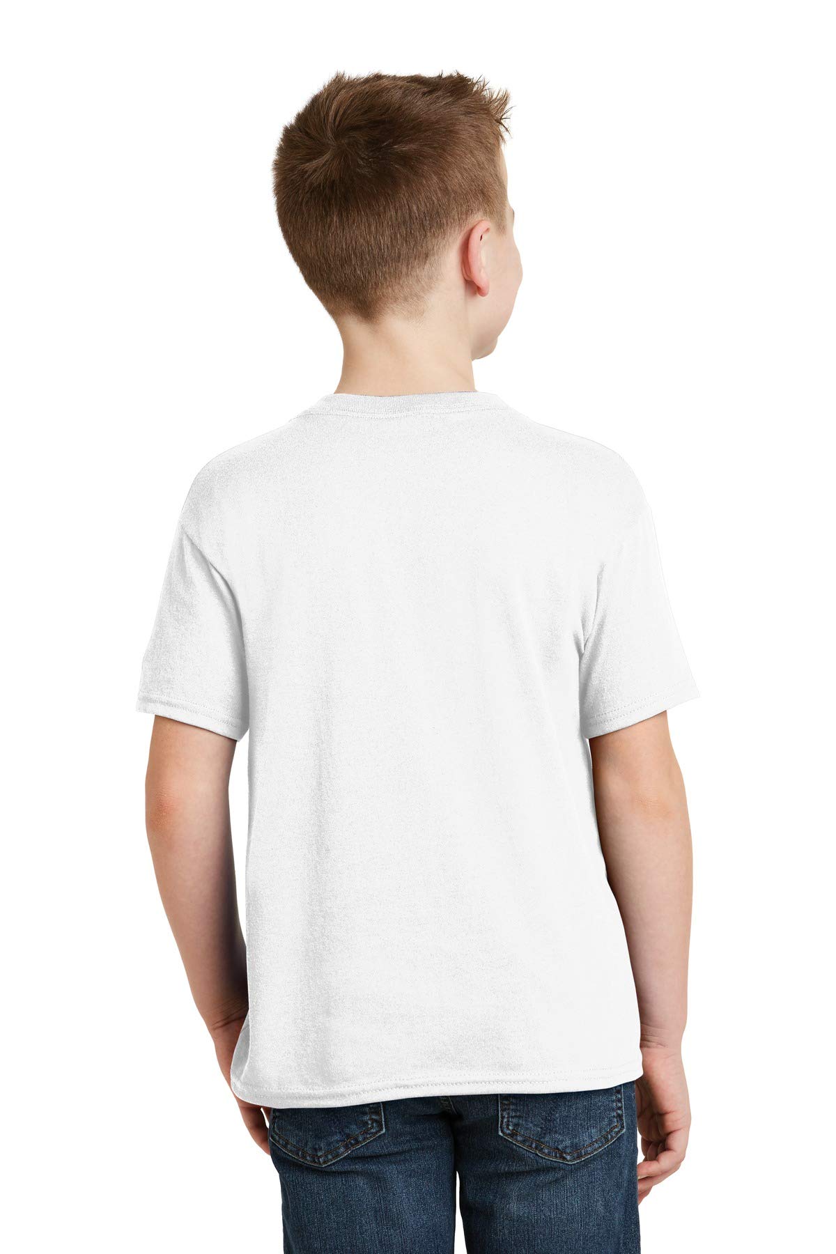 Hanes Boys ComfortBlend EcoSmart 50/50 Cotton/Poly T-Shirt