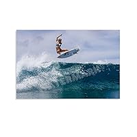 NYNIOPP Bethany Hamilton still Surfing Poster (1) Canvas Painting Wall Art Poster for Bedroom Living Room Decor 30x20inch(75x50cm) Unframe-style