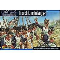 Black Powder Napoleonic French Line Infantry 1789-1815 1:56 Military Wargaming Plastic Model Kit