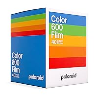 Polaroid Color Film for 600 x40 Pack, 40 Photos (6013)