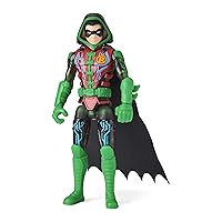 DC Comics Batman 4-inch Robin Action Figure with 3 Mystery Accessories, for Kids Aged 3 and up