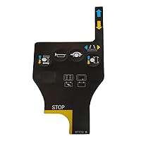Replacement Play Control Box Overlay Decal 97772 97772GT 97772 B Compatible for Genie GR-12 GR-15 GR-20 GS-1530 GS-1930 GS-2032 GS-3232 QS-12R QS-15R QS-20R