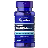 5-htp 100 Mg (griffonia Simplicifolia) Capsules, 120 Count