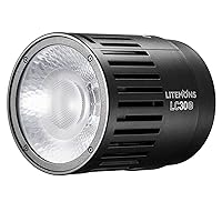 Godox LC30BI Litemons Tabletop LED Light, Bi-Color Dimmable 3200K-6500K CRI 95+/TLCl 96+ Small Video Light, 11 Preset Lighting FX Effects