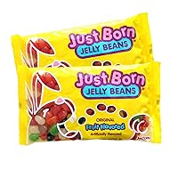 Just Born Jelly Beans, Original Fruit Flavor, 10 oz. Bags (Pack of 2)