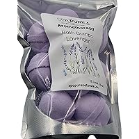 Comforting Coconut Milk Bath Bombs, USA Made with Shea Butter, for a Luxurious at Home Spa Bath (10 Count) Pack of 1 (Bubble Gum)
