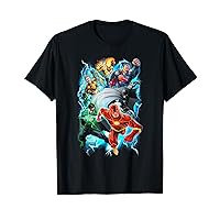 Justice League Electric Team T-Shirt
