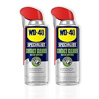 WD-40 Specialist Contact Cleaner Spray with Smart Straw, TWIN PACK, 11 OZ