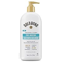 Gold Bond Pure Moisture Lotion, 14 oz., Ultra-lightweight Daily Body & Face Lotion