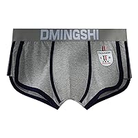 Mens Underwear Boxer Briefs with Pouch for Men Boyshort Jockstrap Sports Supporters Male Underwear Boxer Briefs Soft