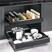 ZGO Pull Out Cabinet Organizer, Expandable(11.5
